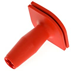 GEDORE Handschutzgriff für Meißel ab 250 mm Länge, ergonomisch, doppelte Schutzplatte, hohe Sicherheit, PVC, 108 UNI