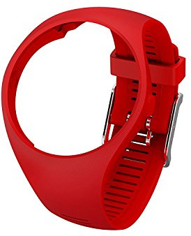 Polar, Correa de Repuesto M200, Unisex Adulto, 91067992, Rojo, M-L