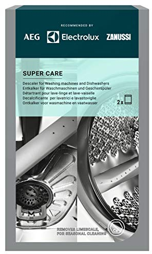 AEG M3GCP300 9029799286 Super Care - Descaler for Washing Machines and Dishwashers. Contains 2 sachets
