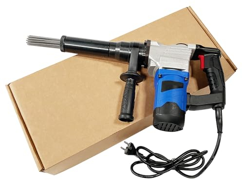 Qiang 1400W Scrostatore Ad Aghi Pneumatico Pistola Ad Aria Compressa Togliruggine Scrostatrice Vernice Scaler per Aghi Ad Ago,per Rimuovere Ruggine, Scorie di Saldatura E Vernici,110V