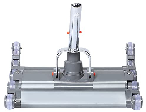 Aspirateur de piscine en alliage d'aluminium de 35,5 cm, tête d'aspiration de saleté, équipement de nettoyage de piscine