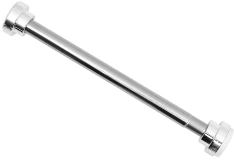 Amosfun Edelstahl Ausziehbare Kleiderstange Nagelfrei Spannstange Für Bad Tür Und Balkon 35-60cm Abnehmbare Teleskopstange Mit Sicherem Gewinde
