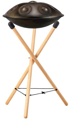 Acunny Handpan-Ständer, Handpan-Ständer verstellbar | Snareständer aus massivem | Robuster, rutschfester, tragbarer, verstellbarer Trommelhalter aus für Handpan-Trommeln, Zungentrommeln aus