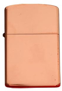 Briquet coupe-vent vintage en cuivre rouge au kérosène – Briquets classiques au son de piano – Allumage par meule, carburant rechargeable – Convient for la décoration de collection (kérosène non inclu
