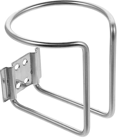 ABOOFAN Portavasos para Barco De Acero Inoxidable Estante para Guardar Vasos De Agua Portavasos para Exteriores Salón De Barcos y Picnics Al Aire