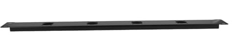 Abaodam Xlr Patch Panel Mount Audio Rack Hinged Panel for Studio Setup Network Cabinet Cable Organizer for Home Theater