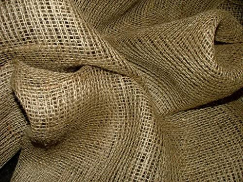 Pandoras Upholstery Sackleinen für Pflanzenschutz/Frostschutz, 10 m, Braun