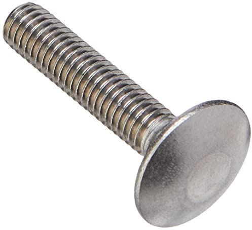 AHCM6 6mm x 30mm A2 Stainless Steel Cup Square Carriage Bolts Without Nuts (Pack of 50 Coach Bolts)