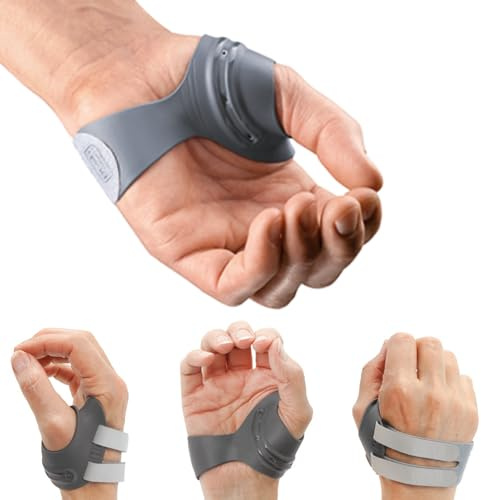 PUSH MetaGrip CMC Thumb Brace for Arthritis Pain Relief | Thumb Stabilizer & Support for CMC Joint Osteoarthritis Pain | Adjustable & Comfortable (Left Hand, Small)