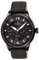 Dugena Herren-Armbanduhr 7000305 Kappa Kalender, Automatik, Vollkalender, schwarzes Zifferblatt, Edelstahlgehäuse, Saphirglas, Lederarmband, Dornschließe, 5 bar