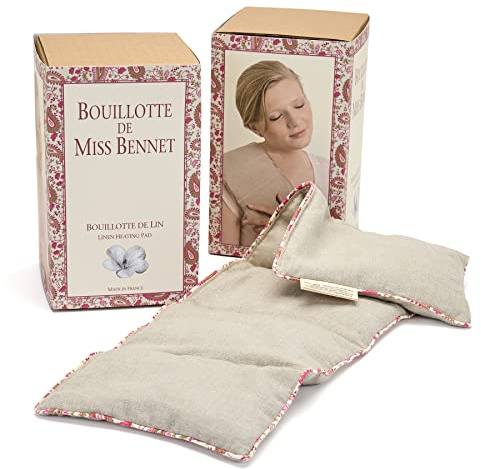MILLE OREILLERS Bouillotte de lin de Miss Bennet - 15 x 47 cm