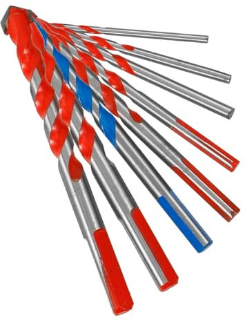 OSALADI 8pcs Beton Bohrer Set Mauerwerk Bohrer Werkzeuge Für Porzellan Fliesen Wolfram Stahl Bohrer Bits Transport