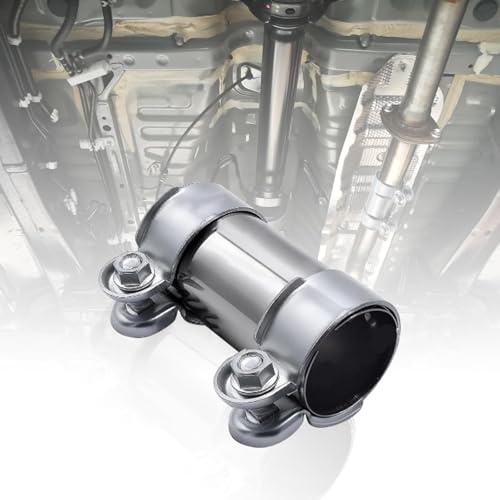 Bvtpoy Abrazadera Escape, 1 Piezas Abrazadera De Tubo De Escape, Abrazadera De Tubo De Escape, Adecuado Para Conexiones Generales De Tubo De Escape Del Automóvil