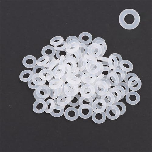 Eastocos 108Pcs Schlüssel Kappen Gummi O Ring Schalter Dämpfer Dämpfer Stoßdämpfer Stille unter Schlüssel Kappen für mechanische Tastatur