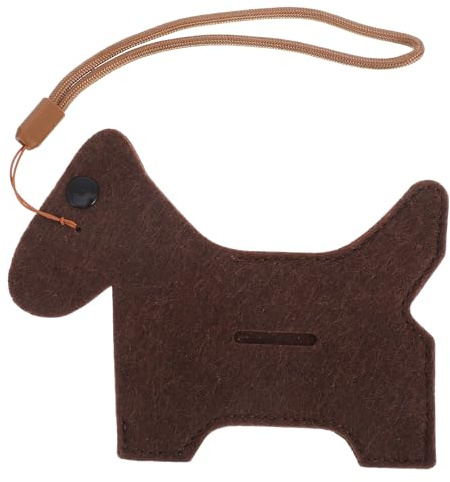 YARNOW Dispenser Animale in per Cane Escrementi o Sacchetti Portatile Forma Feltro con Facile da Montare Giuinzaglio su Zaino, per Passeggiate All'aperto