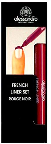 Alessandro Hand und Nagelpflege French Style French Liner Rouge Noir 1 Stk.