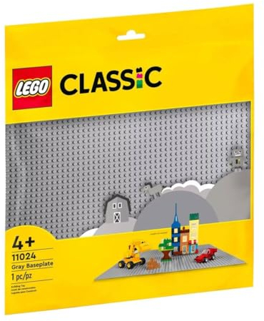 LEGO 10701 Classic Gray Baseplate Learning Toy