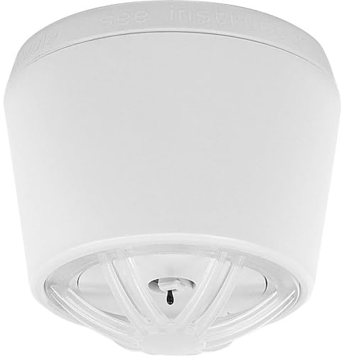 Smartwares RM640K Mini-Hitzemelder für Räume wie Bad/Küche, Durchmesser 50 x 43 mm