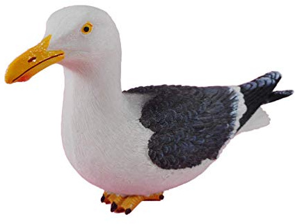 Tierfiguren sitzende Möwe 19 x 11 cm See Vogel Seevogel Meer Maritim Deko GRF 39.3050