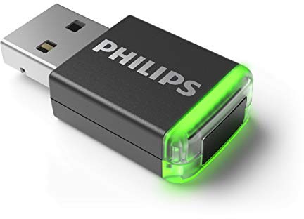 Philips Adapter AirBridge Wireless-Adapter schwarz.