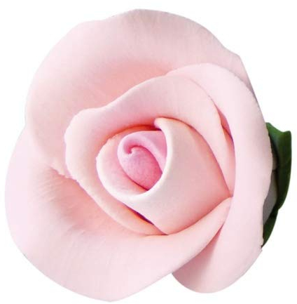 COXIMUS backen und mehr Feinzuckerrosen rosa klein 28mm 50 Stck | Zuckerblumen zur Dekoration von Kuchen und Torten