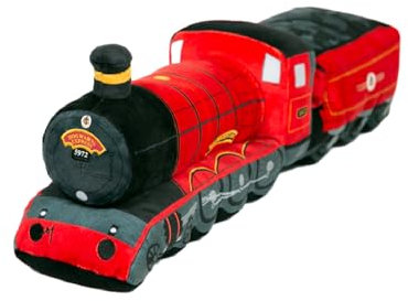 Harry Potter Hogwarts Express Train Soft Toy (50cm) - Cute Plush Toy for Kids and Collectors - Ideal for fans of the Wizarding World