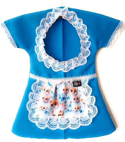 Handmade by Daggi Klammerkleidchen, Wäscheklammerbeutel, Klammerkleid, Katzen