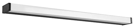 Trio Leuchten LED Bad Wandleuchte Fabio 283817932, Metall Schwarz matt, inklusiv 12 Watt LED |