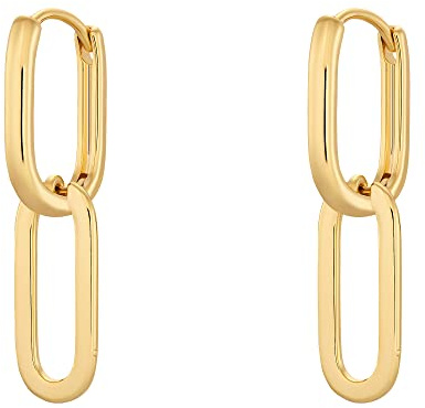 Heideman Ohrringe Stacie Damen Edelstahl 32mm | Zeitloses Geschenk für Frauen zu Weihnachten, hautfreundlich, nickelfrei, alltagstauglich und minimalistisch