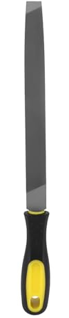 8in Flat Mill File, Smooth with Handle edgè File, Tool Sharpener for Sharpening Knife, Axe, Hatchet, for All Metal Materials