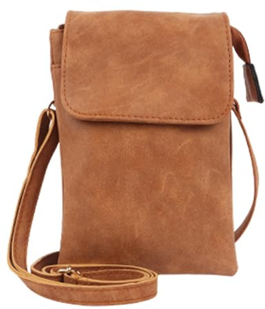 Auliuse Crossbody Phone Bag for Women Leather Cross Body Cell Phone Purse Wallet Small Shoulder Bag Purse Ladies