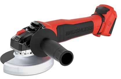 Mafell Meuleuse d'angle sans fil WS 125-18 Pure (vitesse de rotation 10 000 tr/min, disque 125 mm, système de changement de disque sans outil, système de batterie CAS, sans batterie ni chargeur)