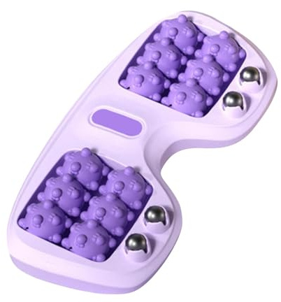 Fußmassageroller, Fußmassagegerät, Massage Roller für Fußmassage, Foot Massager, Fussmassageroller, Fussmassagegerät, Massagegerät für Füße, Fersensporn, Stress Relief (Lila)