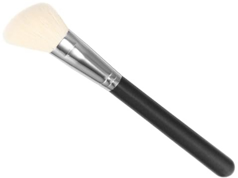 FRCOLOR Brocha de Maquillaje Multiusos Profesional para Rostro y Ojos Cepillo Portátil para Colorete Sombras y Corrector Cerdas Suaves para Acabado Sedoso