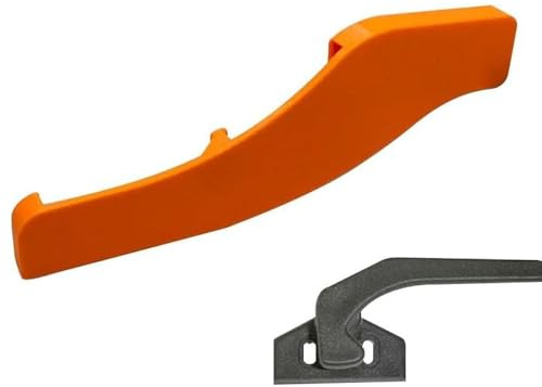 Window Lock for Motorhomes, Window Security Lock 3D Print Camper Window Locks Burglary Protection / Locking for Window Handle / Window Lever Motorhome (Orange)