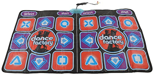 TOPINCN Elektronische Tanzmatte, Kabellose Musikspielmatte für 2 Spieler mit Hochempfindlicher Fernbedienung, Tanzpad-Übungsspiel für Interaktives Familienspiel