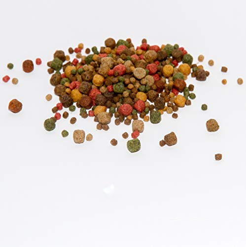 Warnicks Tierfutterservice Koifutter 3-6mm Spezialfutter 5-Sorten-Mix 5Liter