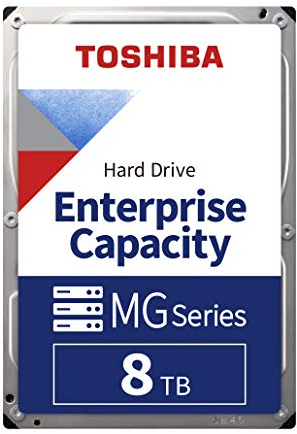 Toshiba Enterprise HDD 8TB 3.5’’ SATA 6Gbit/s 7200RPM (MG08ADA800E)