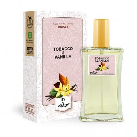 Prady - Eau de Toilette Tobacco & Vanilla - 100 ml - Fragranza Calda e Seducente