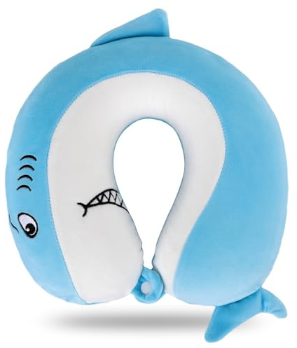 Cuscino da Viaggio Cuscino di supporto al collo 30*30cm Cuscino per collo di memory foam Cuscino da viaggio a forma di U Cuscino da viaggio per bambini Cuscino Viaggio per Auto Aereo Ufficio Casa (G)