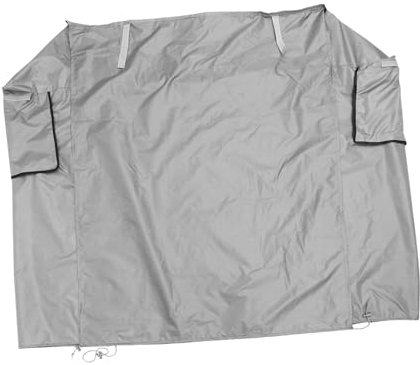 YARNOW Outdoor Bird Cage Cover Washable Parrot Cage Grey Uv Shielding Rain and Dust Resistant for Backyard Use