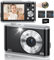 Digitalkamera 4K 48MP Dual-Kamera Fotokamera AutoFocus Fotoapparat Digitalkamera mit 32GB Karte 16X Digitalzoom Einfache Tragbare Vlogging Kamera Stilvoll Digital Kamera for Kinder Erwachsene Anfänger