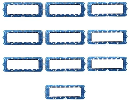 CONFEZIONE DA 10 SUPPORTI A 7 MODULI, PER CASSETTA SCATOLA 506 507, PER PLACCA A 7 POSTI, COMPATIBILE CON VIMAR ARKE', SERIE CIVILE, MASCHERINA