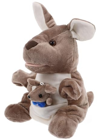 UPKOCH Süße Interaktive Handpuppe Niedlicher Tier-handpuppen-Spielzeug Für Geschichtenerzählungen Waschbar Fördert Kreativität Und Emotionale Bindung Bei Kindern