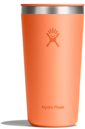 Hydro Flask 20 Oz All Around Tumbler Press-in Lid Nectar Orange