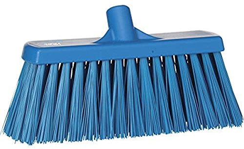 Vikan 29153 Very Hard Broom, Blue, 330 mm Length, 100 mm Width, 170 mm Height