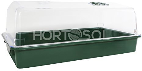 HORTOSOL XXL großes Zimmergewächshaus 56x32x21 cm