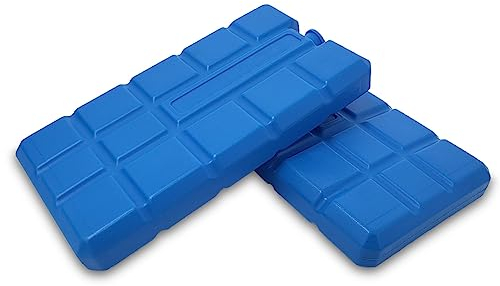 ToCi Kühlakkus Set 2X je 200 ml – Kompakte Kühlelemente für Kühltasche & Kühlbox | Wiederverwendbare Eisakkus BPA-frei | Bis zu 12 h Kühlung – EU-Qualität