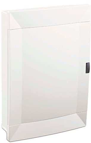 Cuadro eléctrico o Caja de Empotrar con tapa y carril DIN blanca para Automáticos 36 Modulos Cuadro de Superficie Electrico para Instalaciones Electricas Cuadro Electrico Empotrar