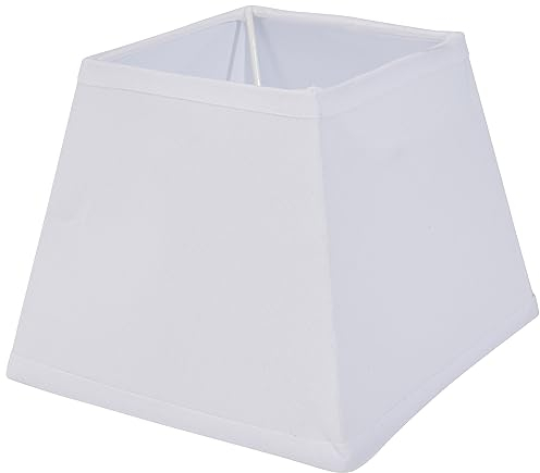 Ostaria Pantalla lámpara cuadrada, Blanco